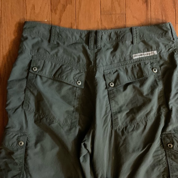Eastern Mountain Sports Khaki Green Convertible Zipper 🪰 Pants! - Picture 9 of 9